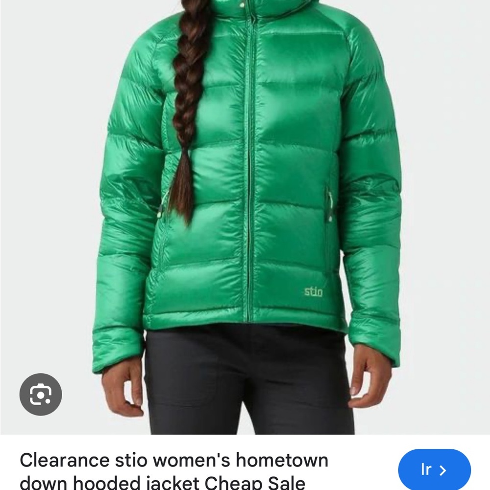 Stio Women's Hometown Vibrant Green Puffer Jacket